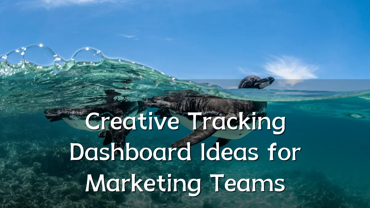 Creative Tracking Dashboard Ideas for Marketing Teams