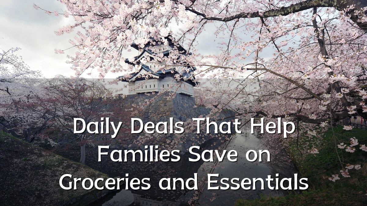 Daily Deals That Help Families Save on Groceries and Essentials