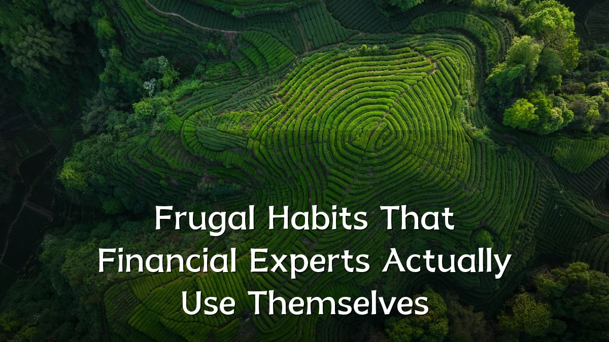 Frugal Habits That Financial Experts Actually Use Themselves