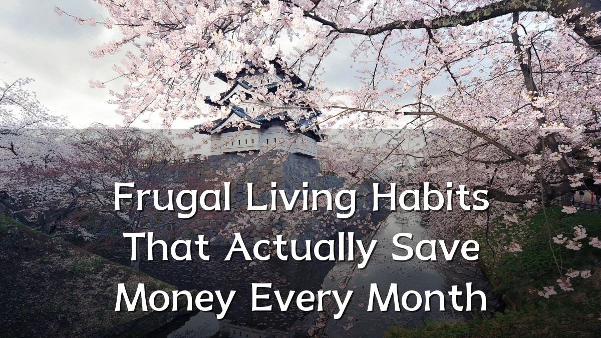 Frugal Living Habits That Actually Save Money Every Month