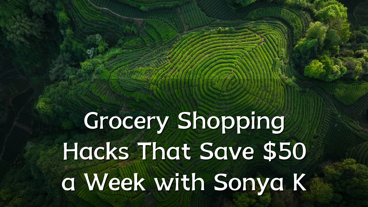 Grocery Shopping Hacks That Save $50 a Week with Sonya K