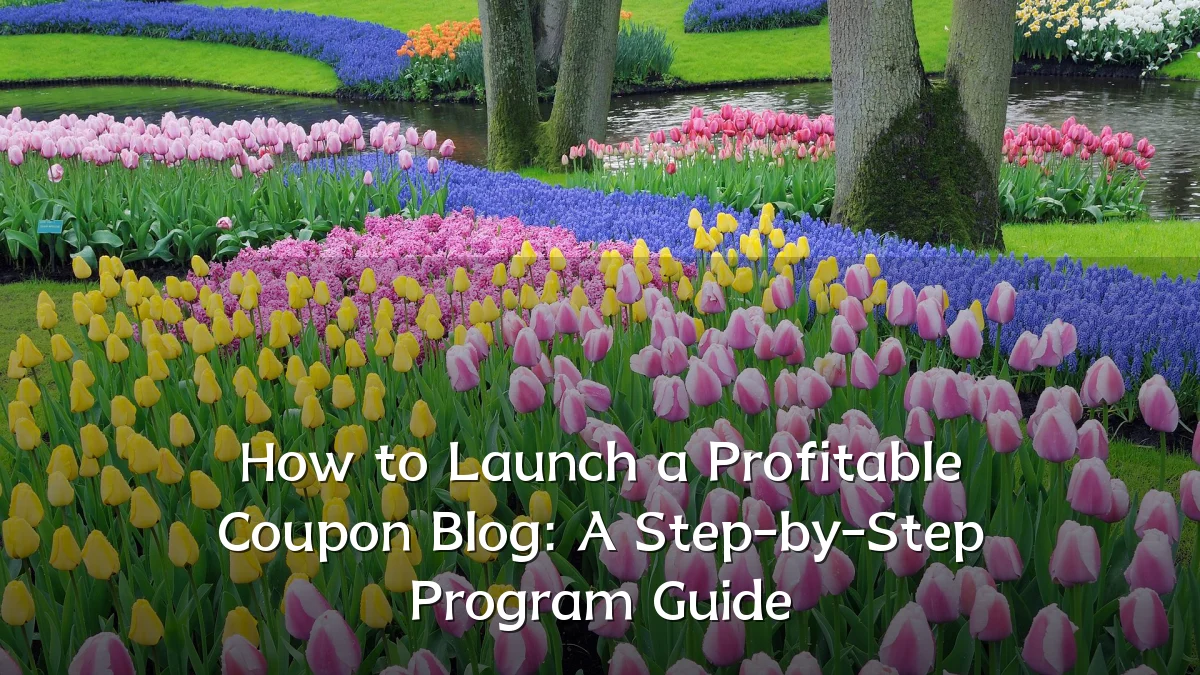 How to Launch a Profitable Coupon Blog: A Step-by-Step Program Guide