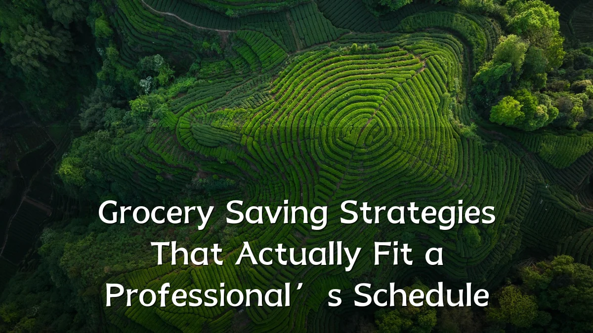 Grocery Saving Strategies That Actually Fit a Professional’s Schedule