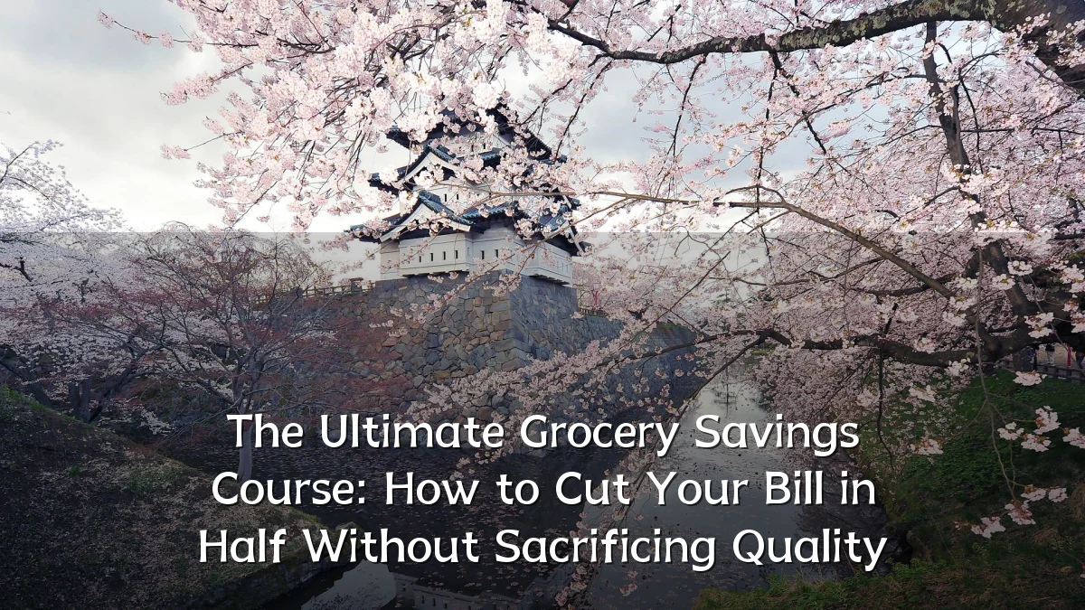 The Ultimate Grocery Savings Course: How to Cut Your Bill in Half Without Sacrificing Quality